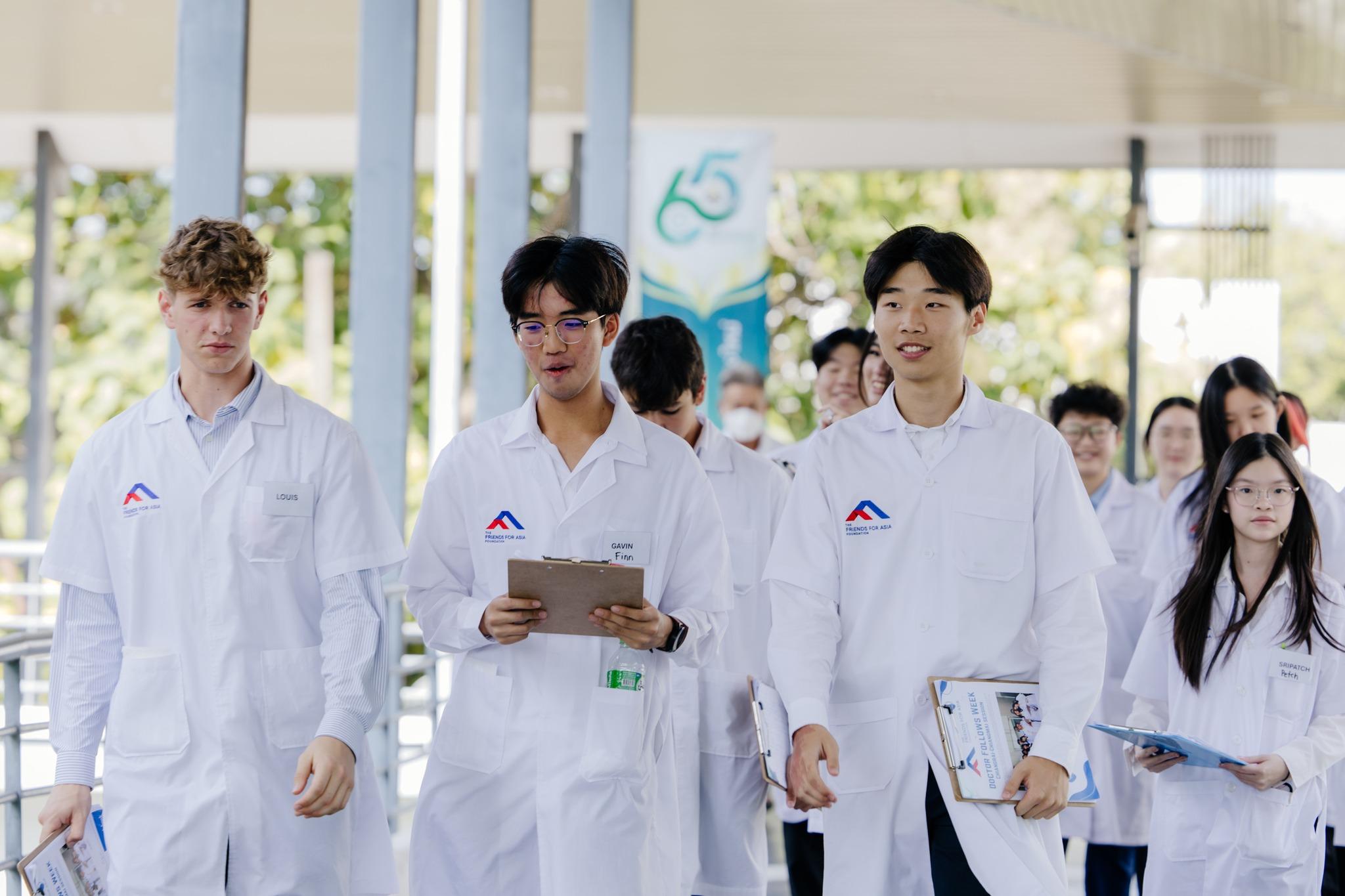 Doctors Follows Group Medical Internship