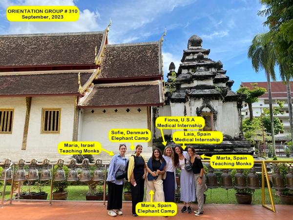 Chiang Mai Volunteer & Intern Group # 310; September, 2023